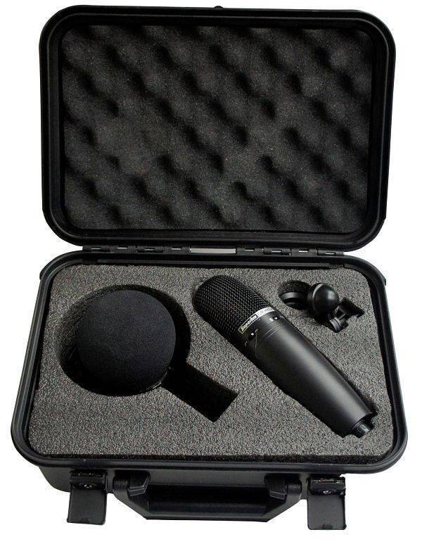 Microfono De Estudio Color Negro 3 Patrones CM-H8CH