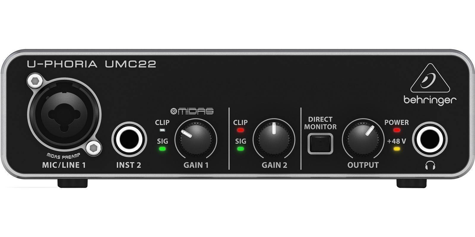 Interface Behringer UMC22