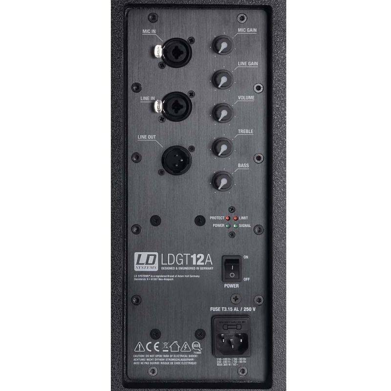 Bafle Amplificado GT12A 1000 watts 122dB LD Systems