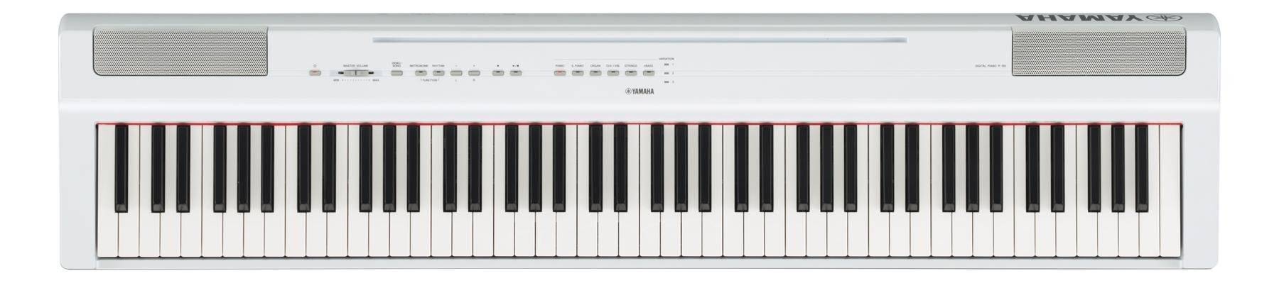 Piano Digital Yamaha Intermedio Color Blanco Incluye Adaptador PA-150