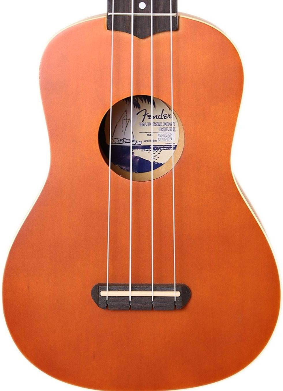 Ukulele Fender Soprano Venice Natural