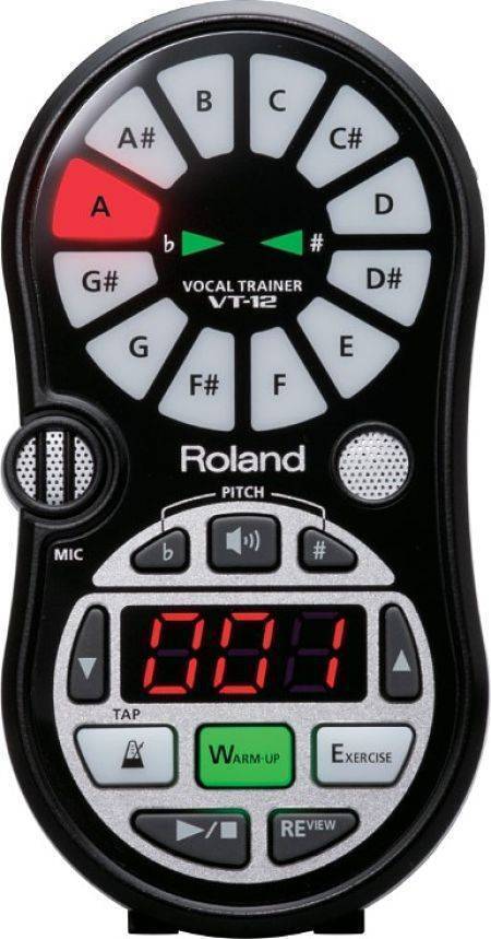 AFINADOR VOCAL PROFESIONAL ROLAND VT-12-BK