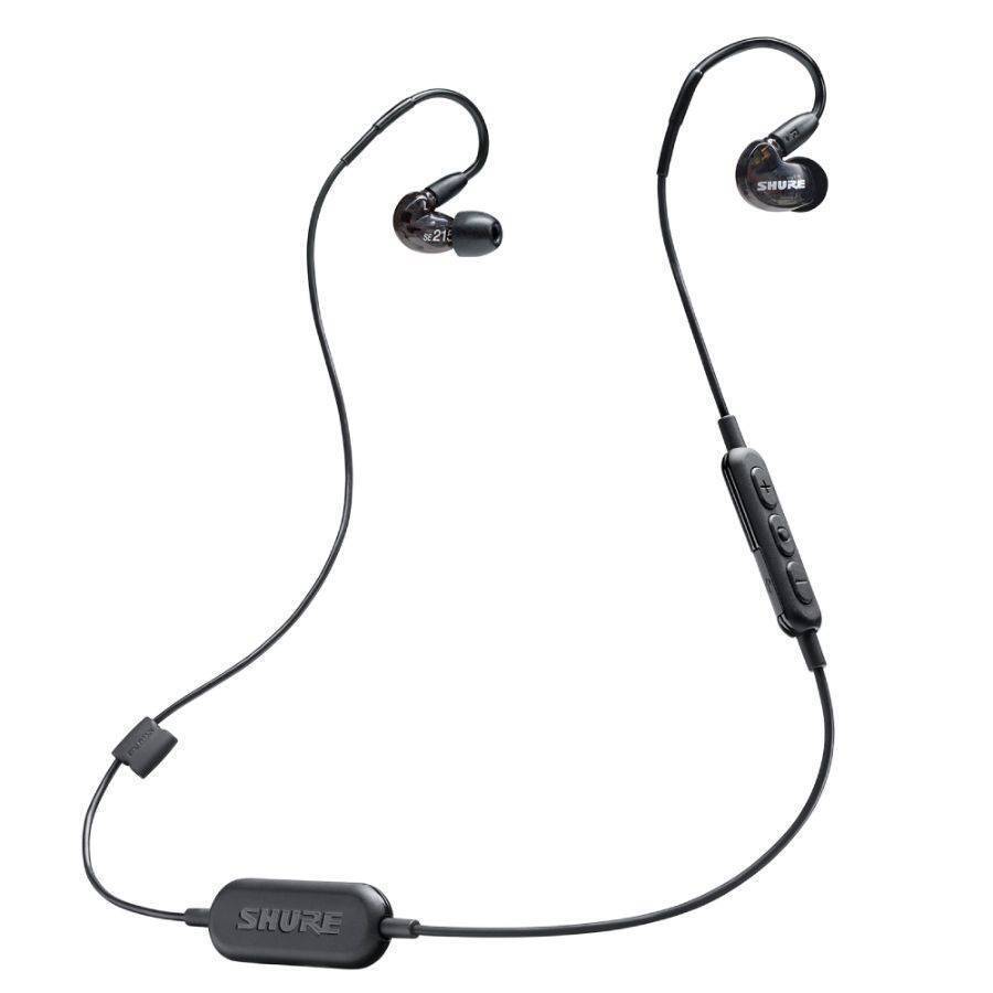 Shure SE215-BT1 Audífonos In-Ear Inalámbricos con Bluetooth, Color Negro
