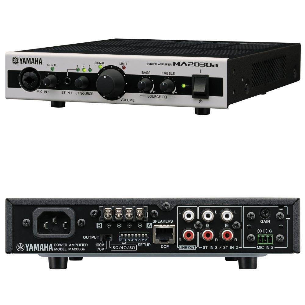 Amplificador y Mixer para instalaciones MA2030A