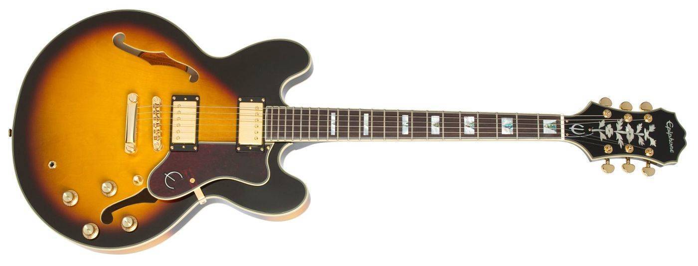 Guitarra Electrica Epiphone Sheraton-II Pro Vintage sunburst
