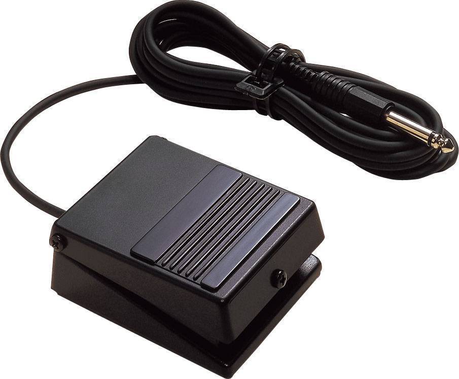 Pedal Interruptor (pedal sustain o interruptor) negro con cable incluido