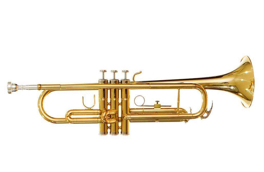 Trompeta Doble Llave Laqueada Ctr-300L Century