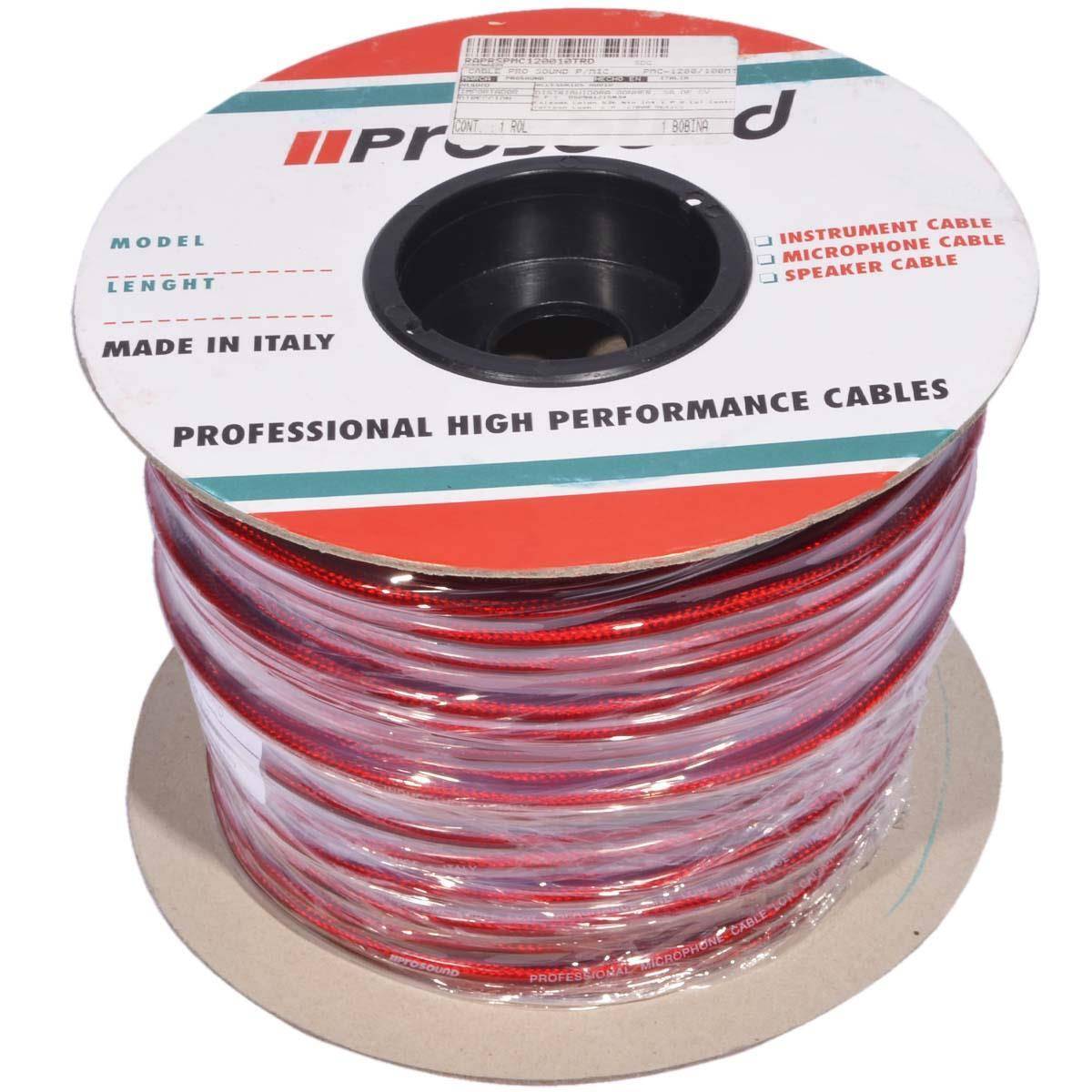 CABLE PRO SOUND P/MIC.    PMC-1200/100MT