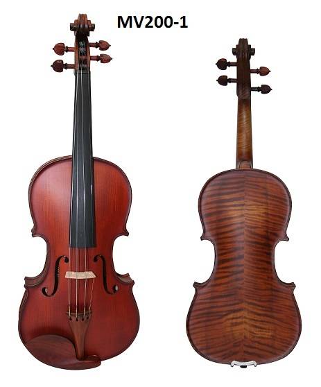 Violin 4/4 Maple Flameado Roswood Clav-Bar-Cor