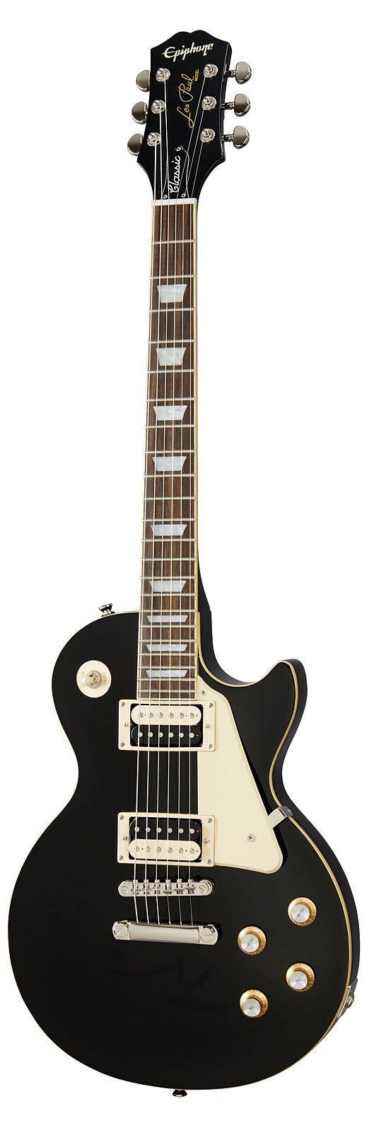 Guitarra Epiphone Les Paul Classic color Negro
