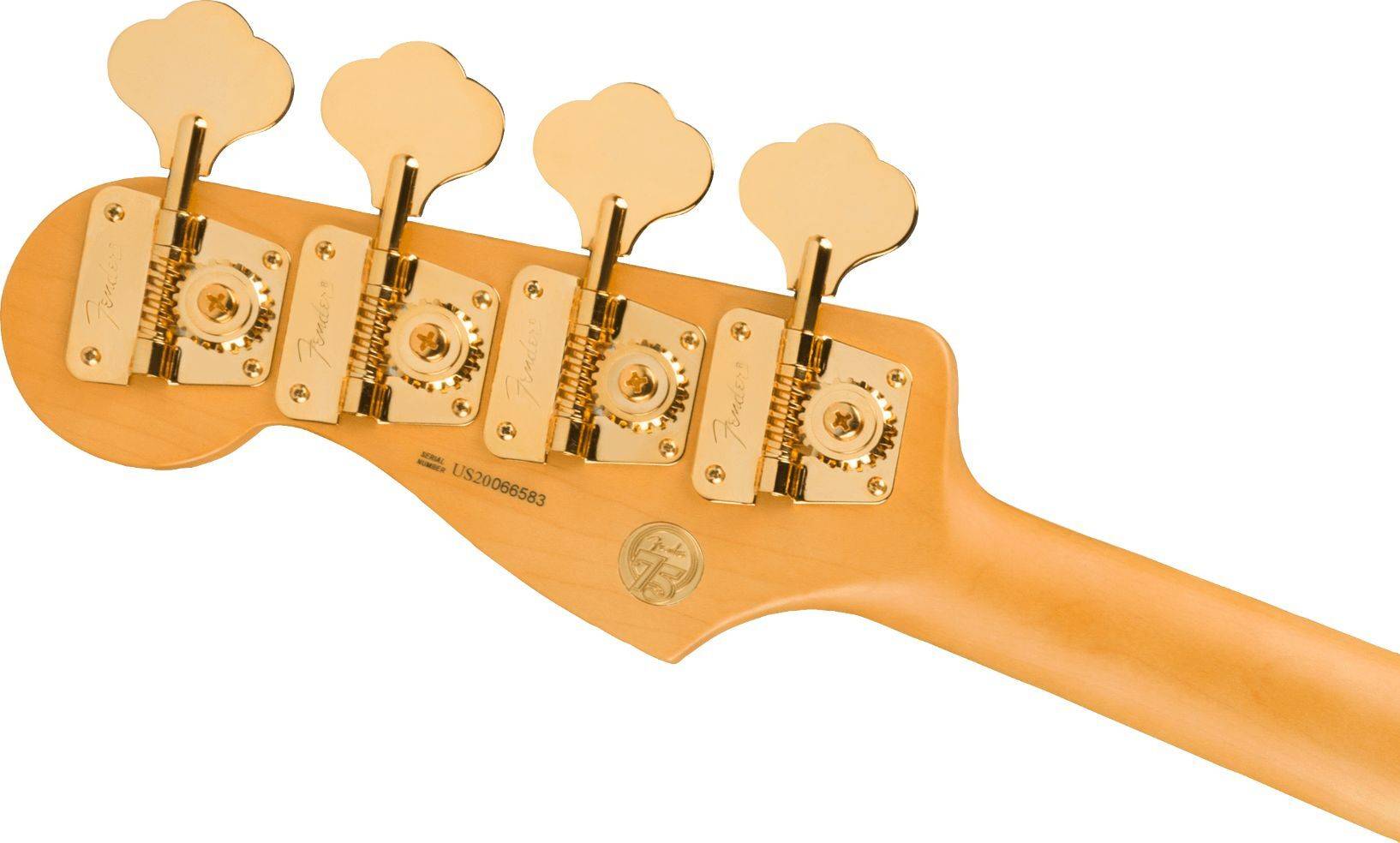 escándalo Camello Conexión Guitarras y Bajos :: Bajos :: Bajos Electricos :: Bajo Fender Jazz Bass 75  Aniversario