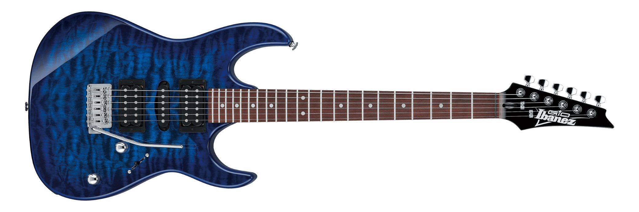 Guitarra Electrica  Ibanez Rx Transparente Azul