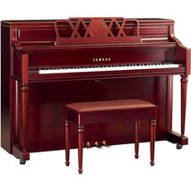 Piano Vertical Yamaha M2 SM acabado Caoba Ornamental