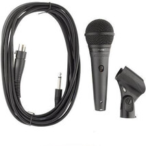 Microfono Shure PGA48QTR ideal cantantes y coros, cable 1/4