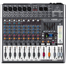 Mezcladora Behringer X1222usb 12 canales 4-2 SUB MIXER USB