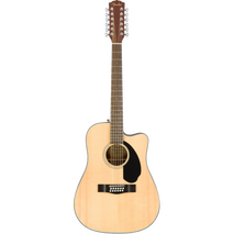 Guitarra Fender Cd-60sce 12 Cuerdas Natural