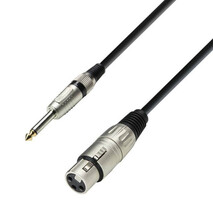 Cable XLR Hembra a Plug 6.3mm Mono 3 metros