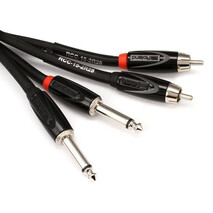 CABLE DUAL 2 PLUG A 2 RCA 15FT INTERCONNECT ROLAND