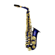 Saxofon Alto Symphonic Azul + Stand Color Negro Konig & Meyer