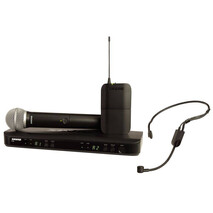 Sistema inalambrico doble Diadema y Mano Shure BLX1288/P31