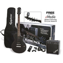 Paquete Guitarra Electrica  Les Paul Epiphone