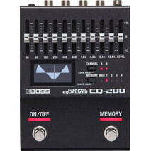 Pedal Boss Ecualizador Gráfico de 10 bandas EQ-200