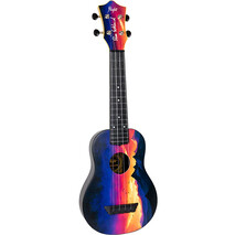 UKELELE FLIGHT SOPR. TUS EE SUNSET PACK