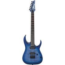 Guitarra Electrica Eléctrica Ibanez RGA Azul Sombreada