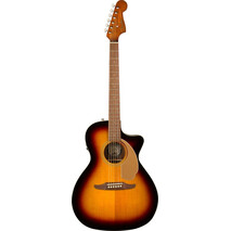 Guitarra Electro Acústica Fender Redondo Player Sunburst