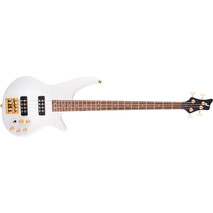 Bajo Jackson JS3 Spectre Blanco con Dorado