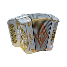 Acordeon Diatonico Anacleto Hohner Rey Aguila III - Fa-Sib-Mib