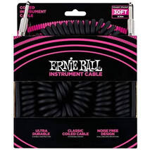 Cable Ernie Ball 9.14 Mts. Negro