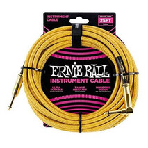 Cable Para Instrumento Ernie Ball 7.62 Mts., Dorado