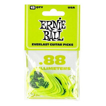Pua Ernie Ball Everlast Heavy Verde Con 12 Piezas