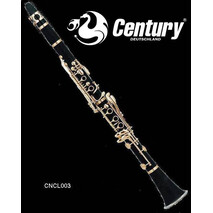 Clarinete Negro-Dorado 520G Sistema Boehm 17 Llaves Century