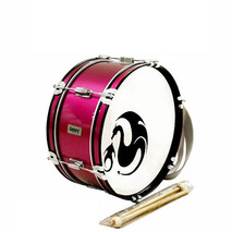 Tambora De Marcha Junior infantil Rosa 18X7 6 Lugs C/ Correa Century