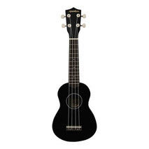 UKULELE SOPRANO NEGRO CON FUNDA COPACABANA