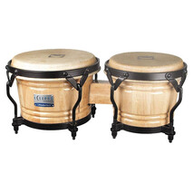 Bongos 7" Y 8.5" Natural Herrajes Negros Eclipse