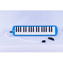 Melodica Symphonic de 37 teclas Color Azul Con Funda