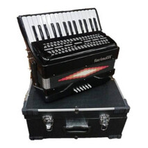 ACORDEON TECLAS NEGRO 3018 FARINELLI