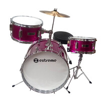 BATERIA JUNIOR 3 PZAS ROSA EXTREME