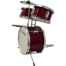 Bateria New Beat Junior Nbj-15 Roja Vino