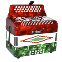 ACORDEON BOTONES LA BANDERA 3012 FARINELLI 3012LAB