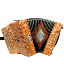 ACORDEON BOTONES SOL NARANJA 3012 CENTURY