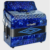 ACORDEON BOTONES FA AZUL 3412 3 REGS FARINELLI