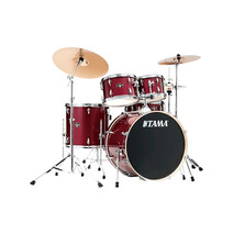 Bateria Tama ''Imperialstar'' De 5 Pzas. Rojo Metalico