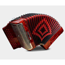 ACORDEON BOTONES SOL ROJO BR 3012 FARINELLI PREMIUM