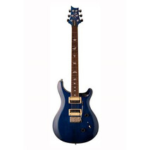 Guitarra Electrica SE Standard 24, Mahogany body, 25” scale length, 24 fret map Translucent Blue