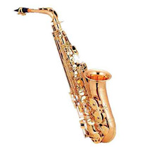 SAXOFON ALTO Eb ROSSE BRASS LLAVES DORADAS CAS-250 CENTURY