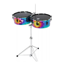 Timbales Lp Tony Succar 14'' & 15'' Con Atril